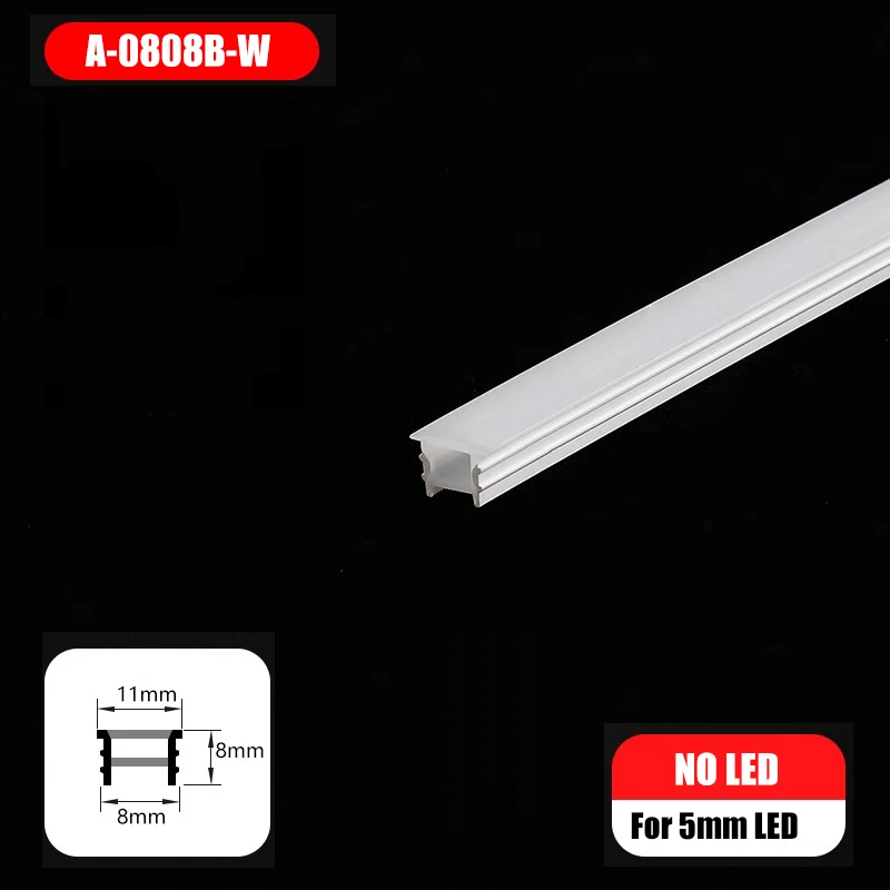 ksdligh LED Neon Rope Silicone Channel Black 4
