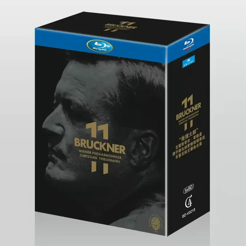 Christian Thielemann Vienna Philharmonic Bruckner Symphony High Definition BD Blu-ray 5 Disc Set