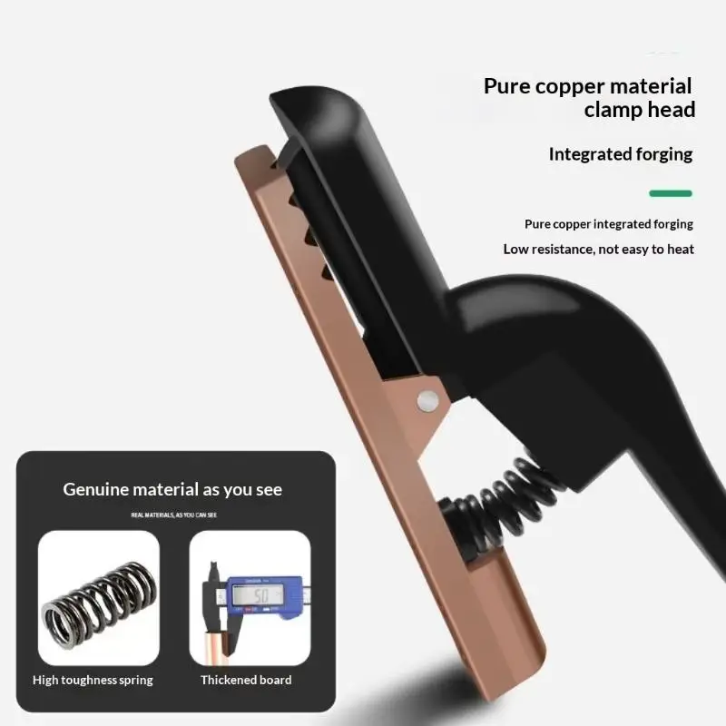 600A 800A 1000A Welding Electrode Clamp Set European Type Heat Resistant Pliers For Welding Machine Accessories