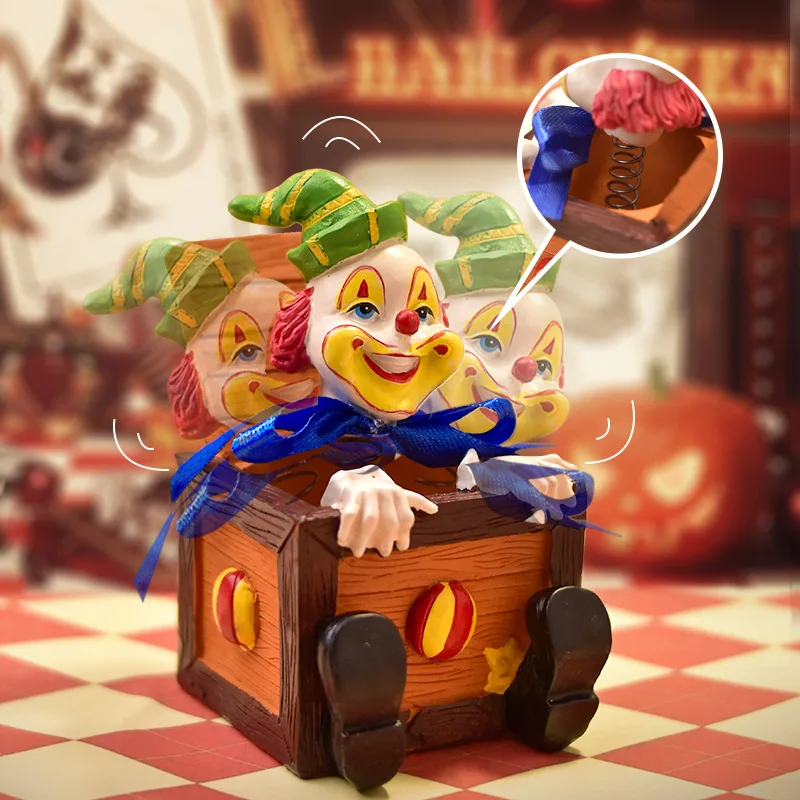 

New American circus clown joker home decoration crafts ornaments artist trendy gift figure