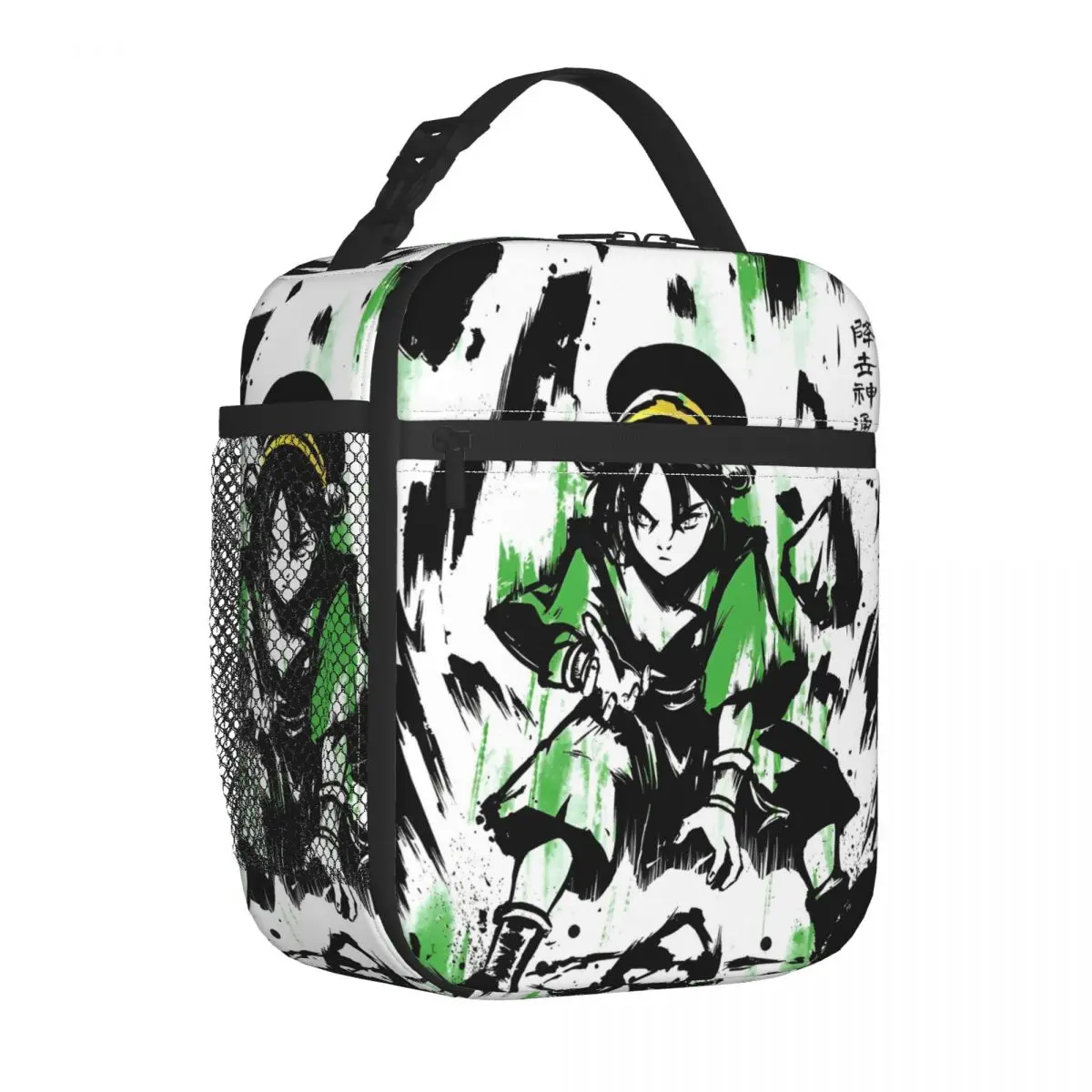 Toph Beifong Insulated Lunch Bags Thermal Bag Lunch Container Avatar The Last Airbender Portable Lunch Box Tote Bento Picnic