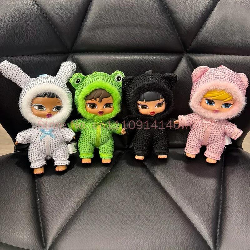 In Stock Mga Bratziez Iconz Series Plush Blind Box Cute Fashion Doll Keychain Pendant Kawaii Bag Charm Collectible Mystery Box