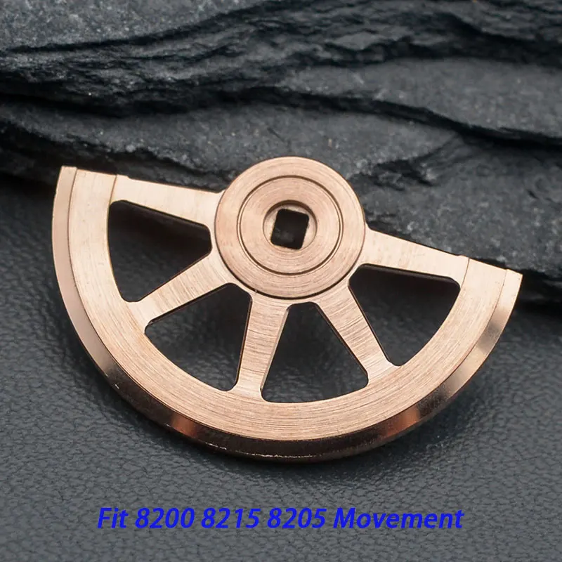 Rose Hammer Metal Oscillating Weight Modified Rotors For 8285 8200 8215 8205 Movements Watch Parts Replacements