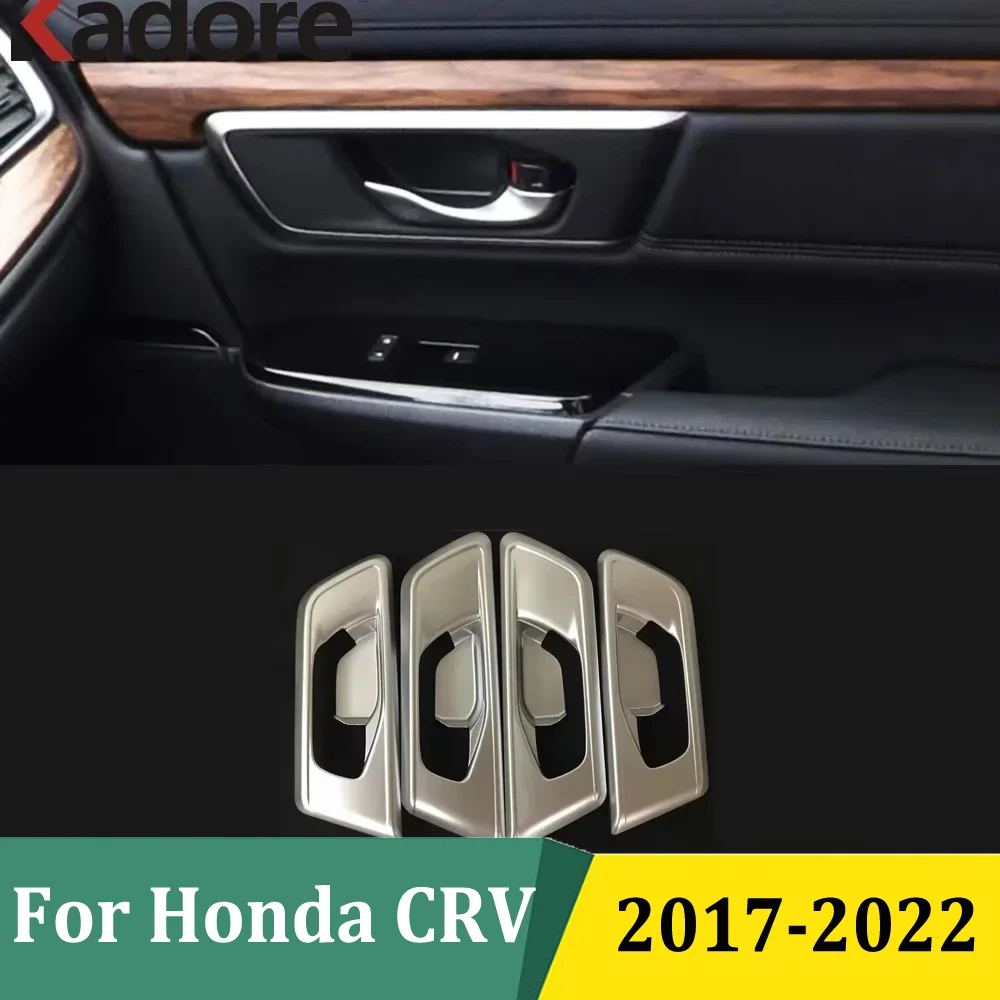 

Для Honda CRV CR-V 2017 2018 2019 2020 2021 2022, крышка боковой дверной ручки, защитная наклейка, Стайлинг автомобиля, аксессуары для интерьера