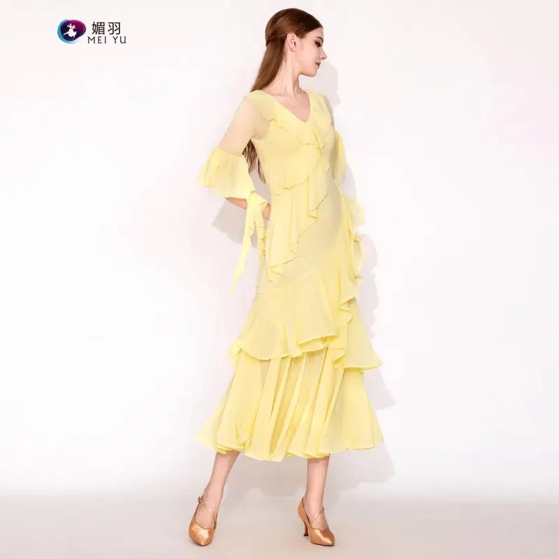 2025 Vrouw Nieuwe Moderne Dans Jurk Nationale Standaard Dans Ballroom Dans Wals Jurk My 940