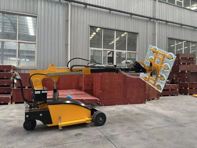 Customized 360 Rotating Glass Manipulator for Narrow Space Installation Electric Vacuum Suction Machine