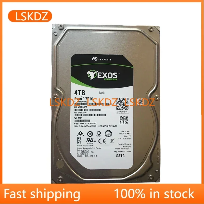 

Для Seagate ST4000NM000B Galaxy Enterprise 4T 7200 об/мин NAS механический жесткий диск Вертикальный 4 ТБ