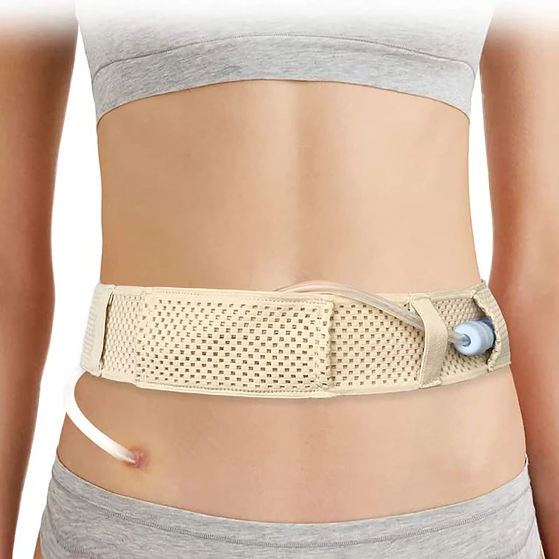 Peritoneal Dialysis Belt Mesh Breathable Skin Friendly Abdominal Dialysis Catheter Care Protection Nylon Adjustable Gastric Belt