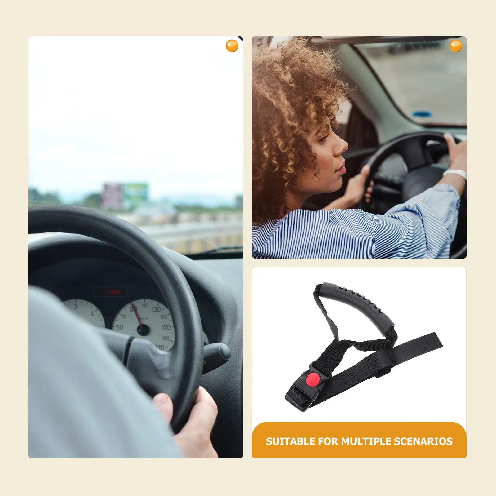 Elderly Assistance Product Car Door Support Handle Portable Automotive Grab Grip for Mobility Aid Entry Exit Safety Device