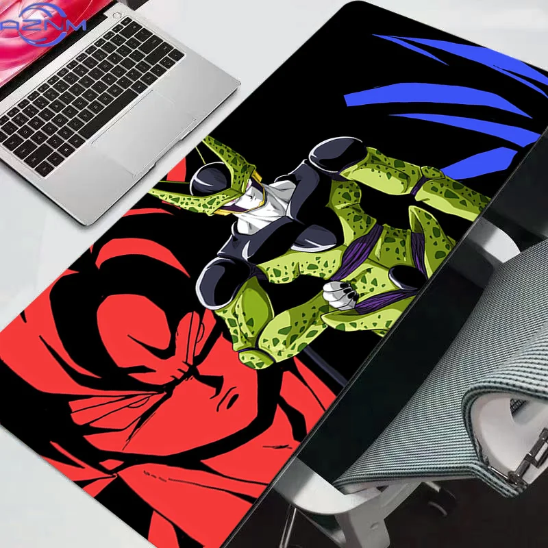 Cool Dragon Ball DBZ Mouse Pad Gamer XXL Keyboard Desk Mat Carpet Rubber Tapis Souris Gaming Notbook Mousepad Gift
