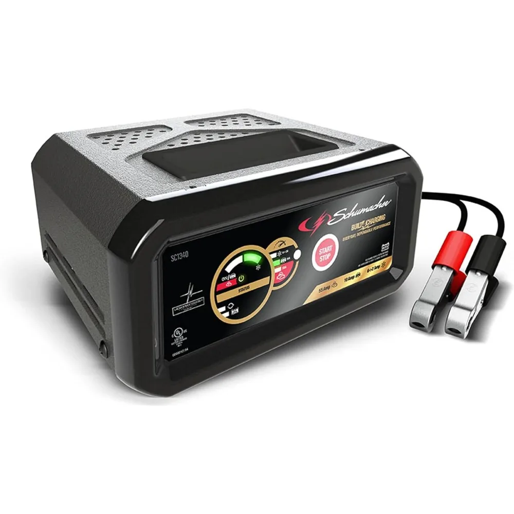 SC1340 6/12V Fully Automatic Battery Charger and 10/55A Engine Starter