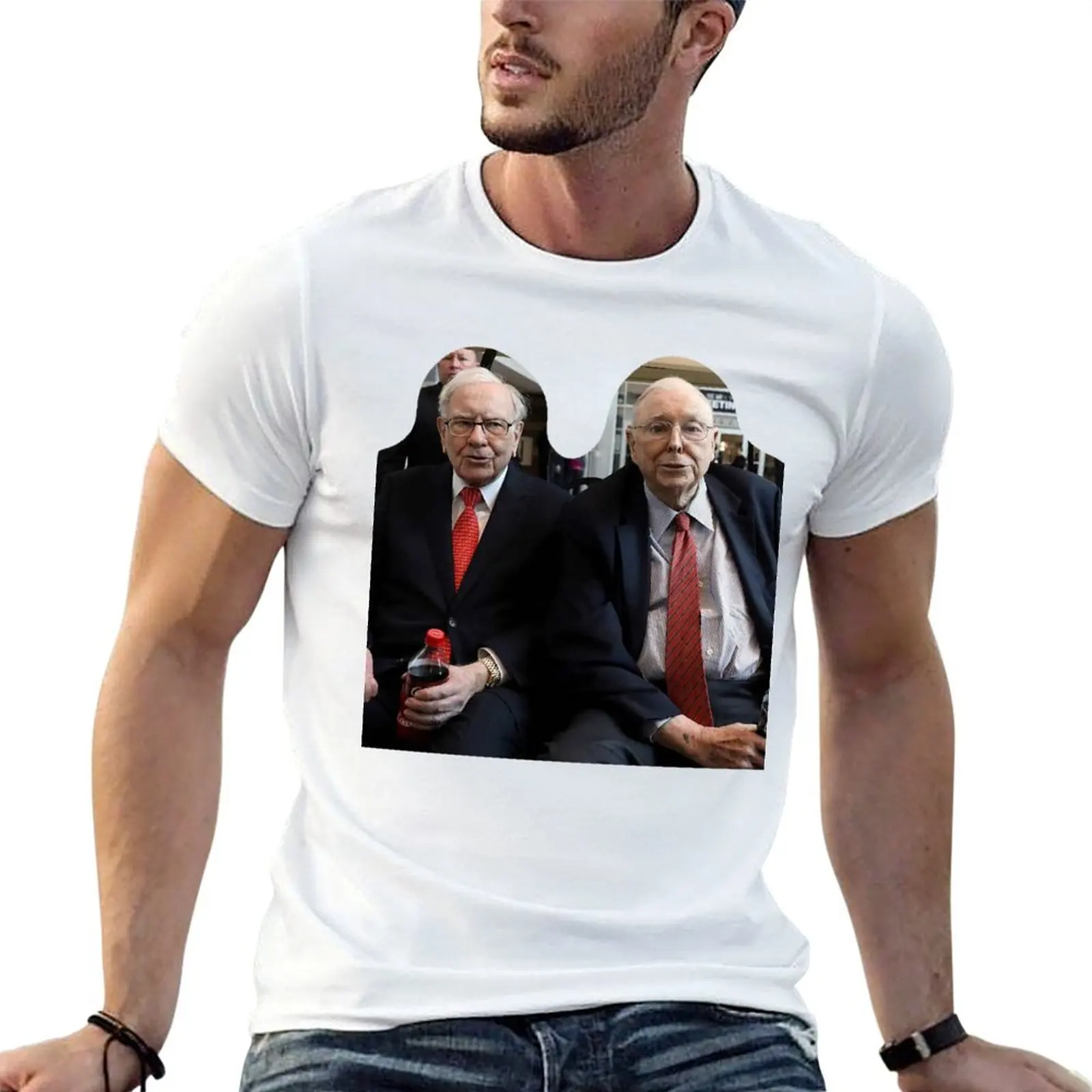 Warren Buffett and Charlie Munger T-Shirt cute tops Funny t-shirts mens clothes