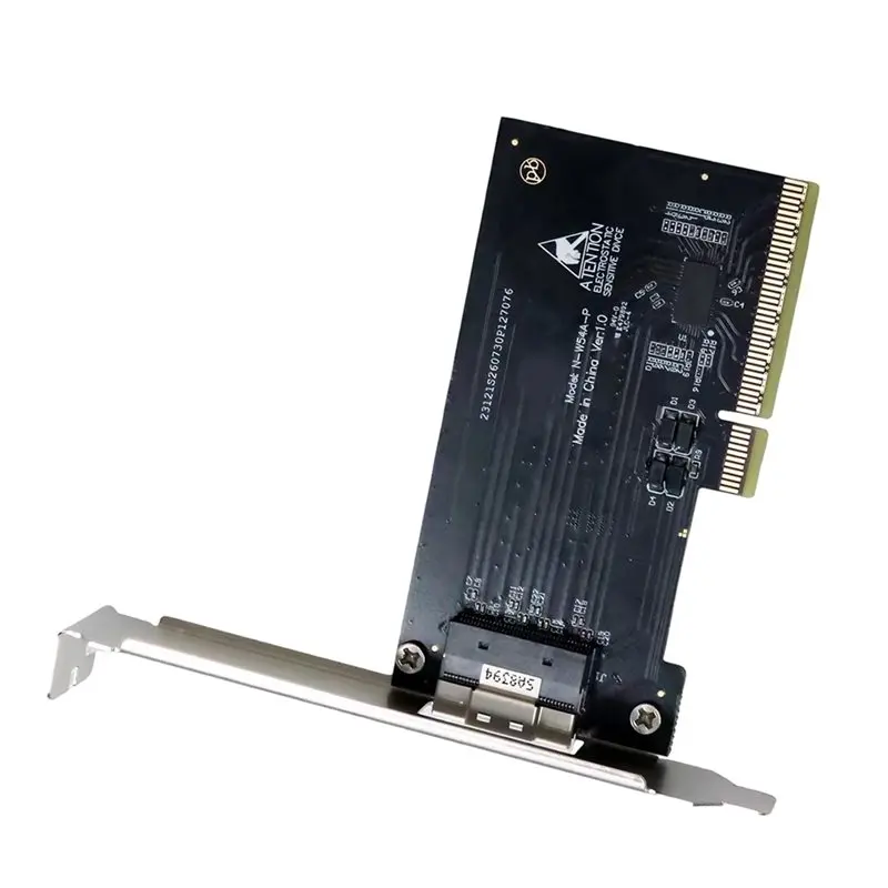 Pcie X8 To SFF-8654 8I X8 Adapter Card External Graphics Card EGPU Riser Card Redriver Chip Pcie 4.0/3.0
