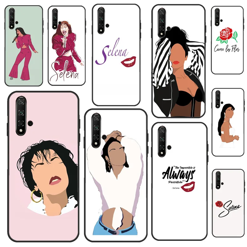 Selena Quintanilla Quote Case For Huawei P30 P20 P40 P60 Pro P Smart Nova 9 5T Honor Magic 5 Lite X8 X9a 50 70 Cover