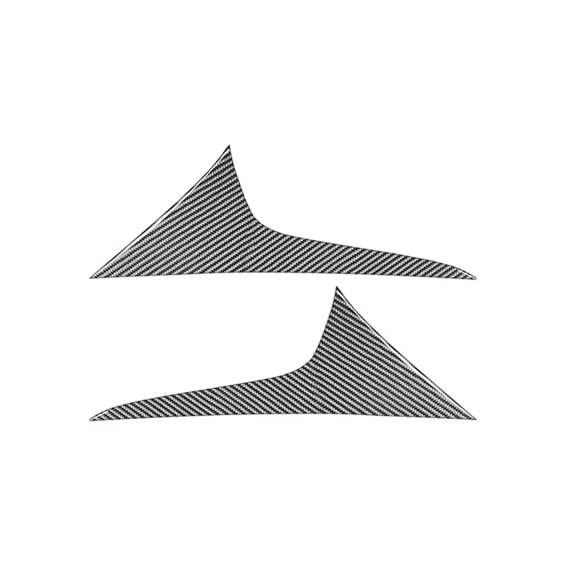 

Carbon Fiber For Ford Mustang Mach-E 2021-2024 Car Window Rear Side Cover Trim Sticker Accessories