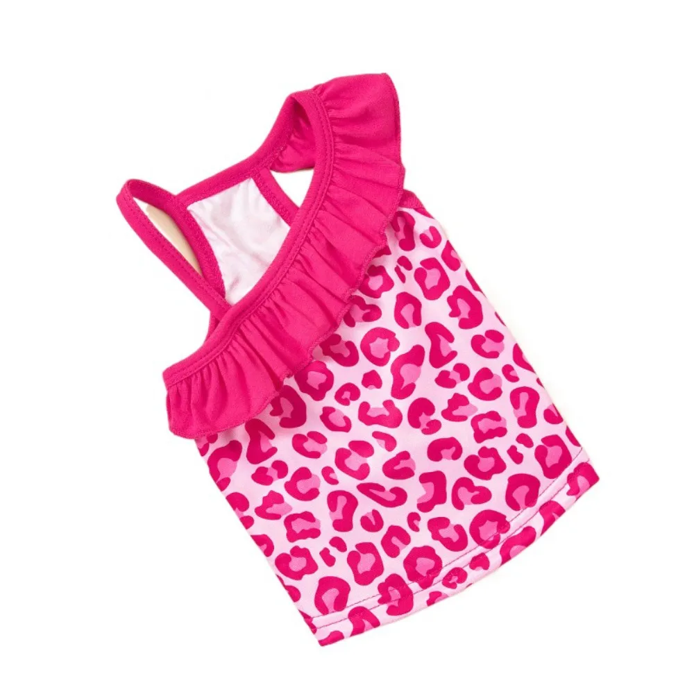 

Pet Supplies Cartoon Pattern Pet Summer Clothes Breathable Thin Design Cat Suspender Skirt Soft Dog Vest Summer