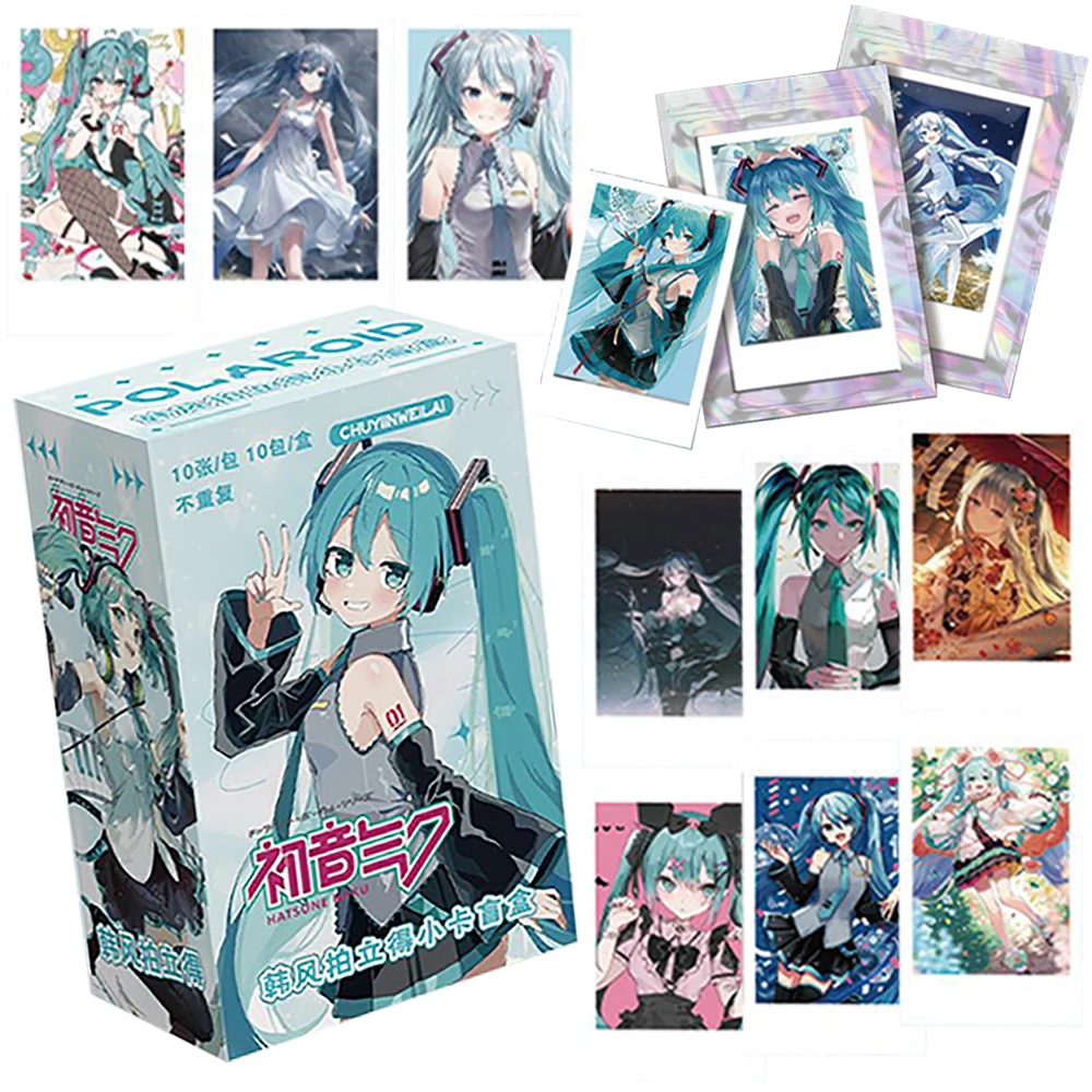 

Hatsune Miku Collection Card Fans' Favorite Virtual Idol Singer Creative Character Card Exquisite Craftsmanship Birthday Gifts