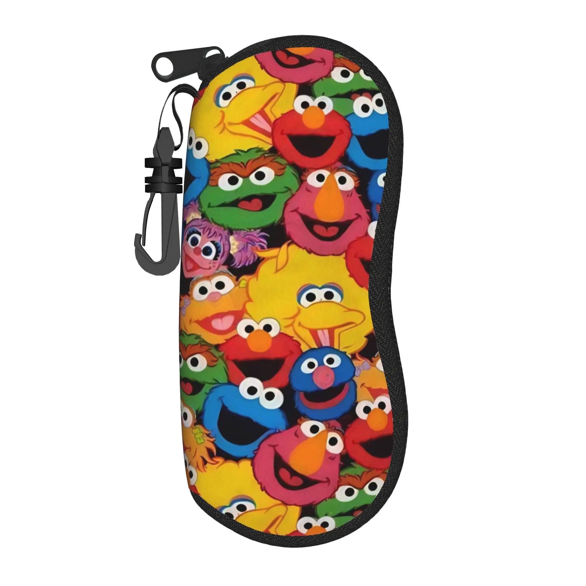 

Милый мультяшный футляр для очков с монстрами-печеньками, аксессуары, защитный чехол для очков, мультяшная коробка для очков