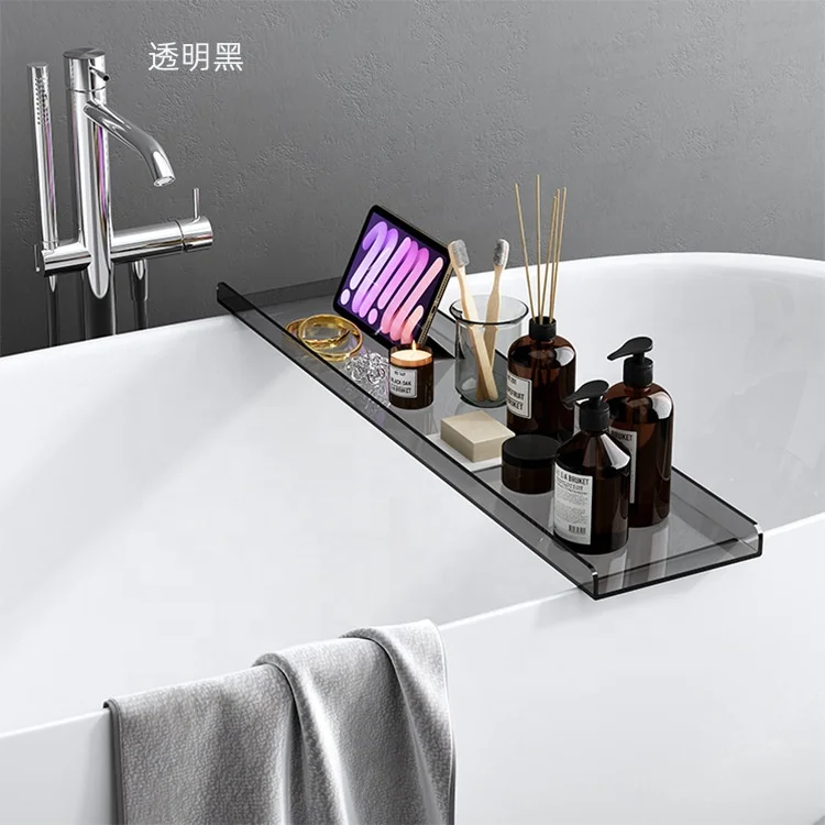 Acrylic Bathtub Tray Bath Rack Bath Caddy Tray For Bathtub