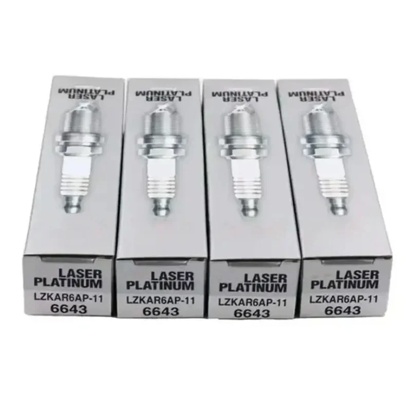

4/6PCS LZKAR6AP-11 6643 Platinum Spark Plugs For Nissan Qashqai X-Trail Micra Lafesta Cube March Note NV200 Livina LZKAR6AP11