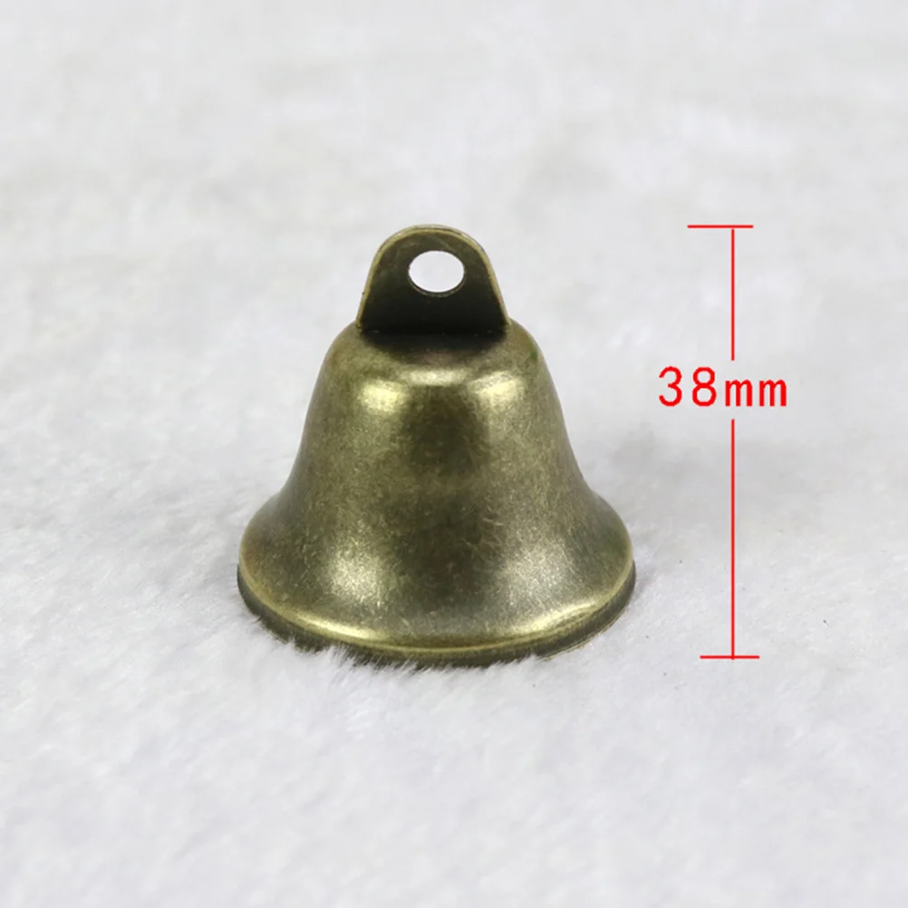 

20Pcs Retro Horn Bells 38mm Durable Iron Party Decor Hanging Bell Accessories DIY Wind Chime Ornament DIY Bell