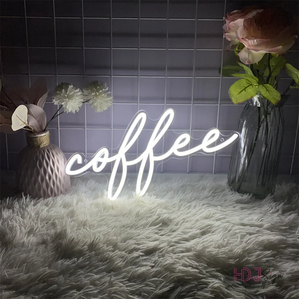 Caffè Neon Led Sign Cafe dispensa luci al Neon segni caffetteria Room Decor per dispensa Cafe decorazione luci al Neon USB