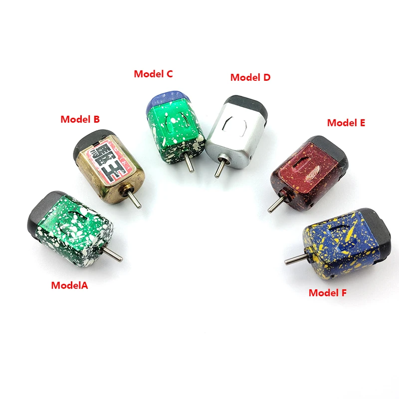

130 Ultra High Speed Micro Motor 1.5V 2.4V 3V 35000/min Suitable For Slot Machine Children's Four Wheel Drive Car Mini 130 Motor