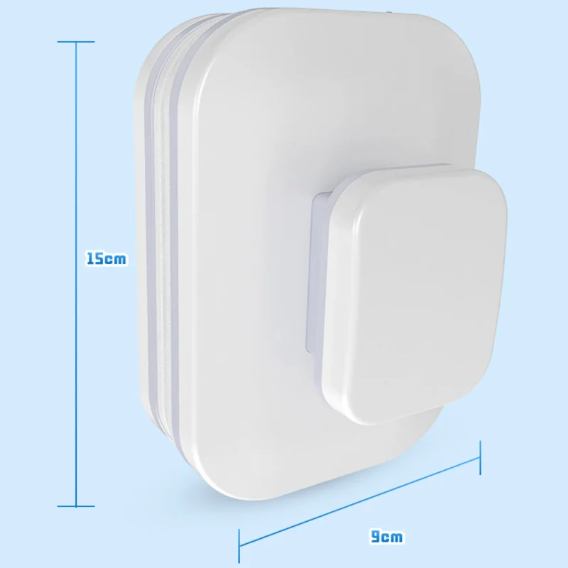 

Эффективный двусторонний магнитный очиститель окон с страховочной веревкой, ручкой из АБС-пластика, конструкцией с защитой от защемления для стекла диаметром 3–10 мм, легкой и безопасной очисткой