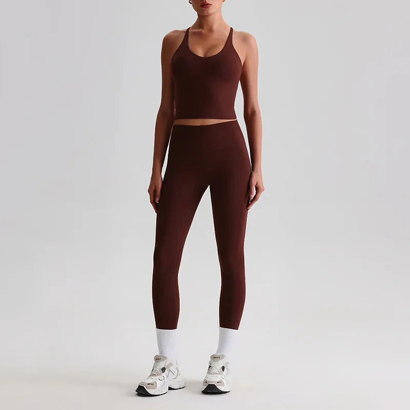 

Women’s Summer Yoga Set 2PCS Quick Dry Workout Sportswear Breathable Gym Fitness Suit Running Crop Top Sports Bra and Shorts