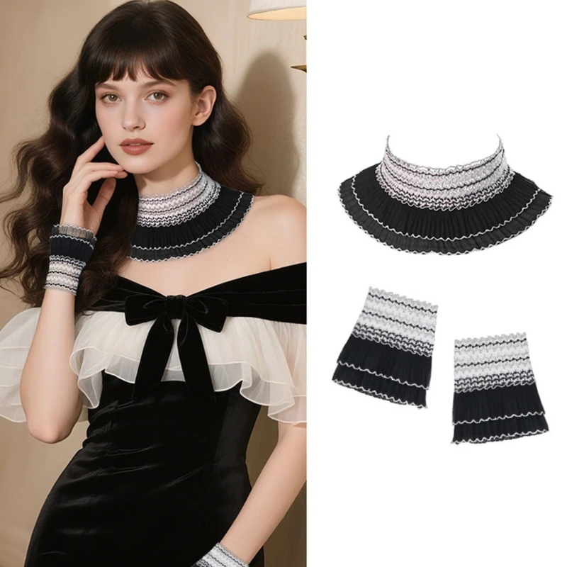 

E15F Durable Lace Maid Headpieces Designed For Extended Comfort During Festal Gatherings