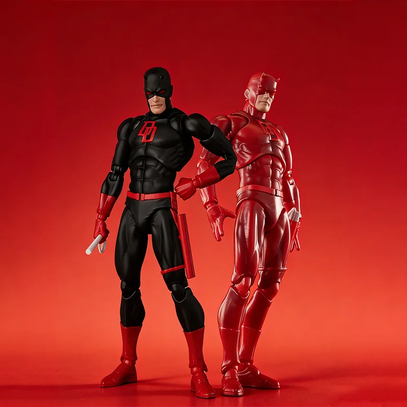 Figura de acción original de CT Toys Daredevil Mafex 223, versión negra y roja, figura de acción Shf, estatua, modelo móvil, regalos, juguetes