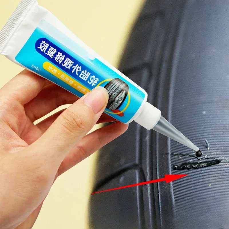YINGQI19 Tire Repair Black Glue Strong Rubber Wear-resistant Non-corrosive Car Instant Strong Tools Adhesive Instant Bond Repair