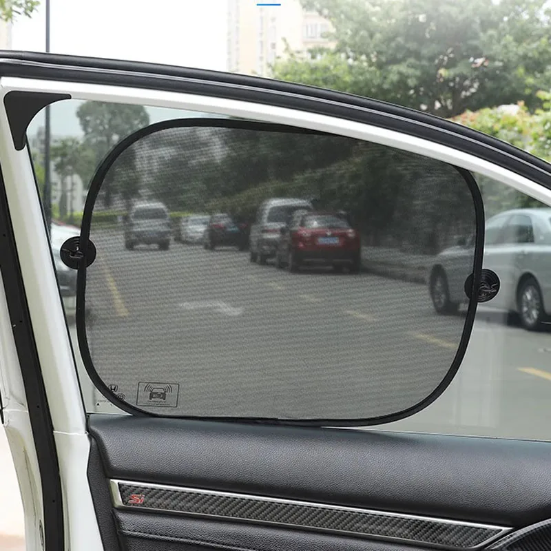 

Universal 5pcs Car Side Window Sunshade Mesh Privacy Screens Suction Cup Sun Shades for UV Blocking & Anti-Glare in Summer