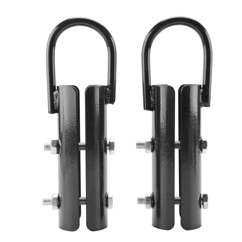 

Top Deals 1.5 Inch Climbing Rope Clamp,2 Sets Rope Climb Clasp Workout Rig Attachment Hook For Rope Climbing Gym Strength Traini