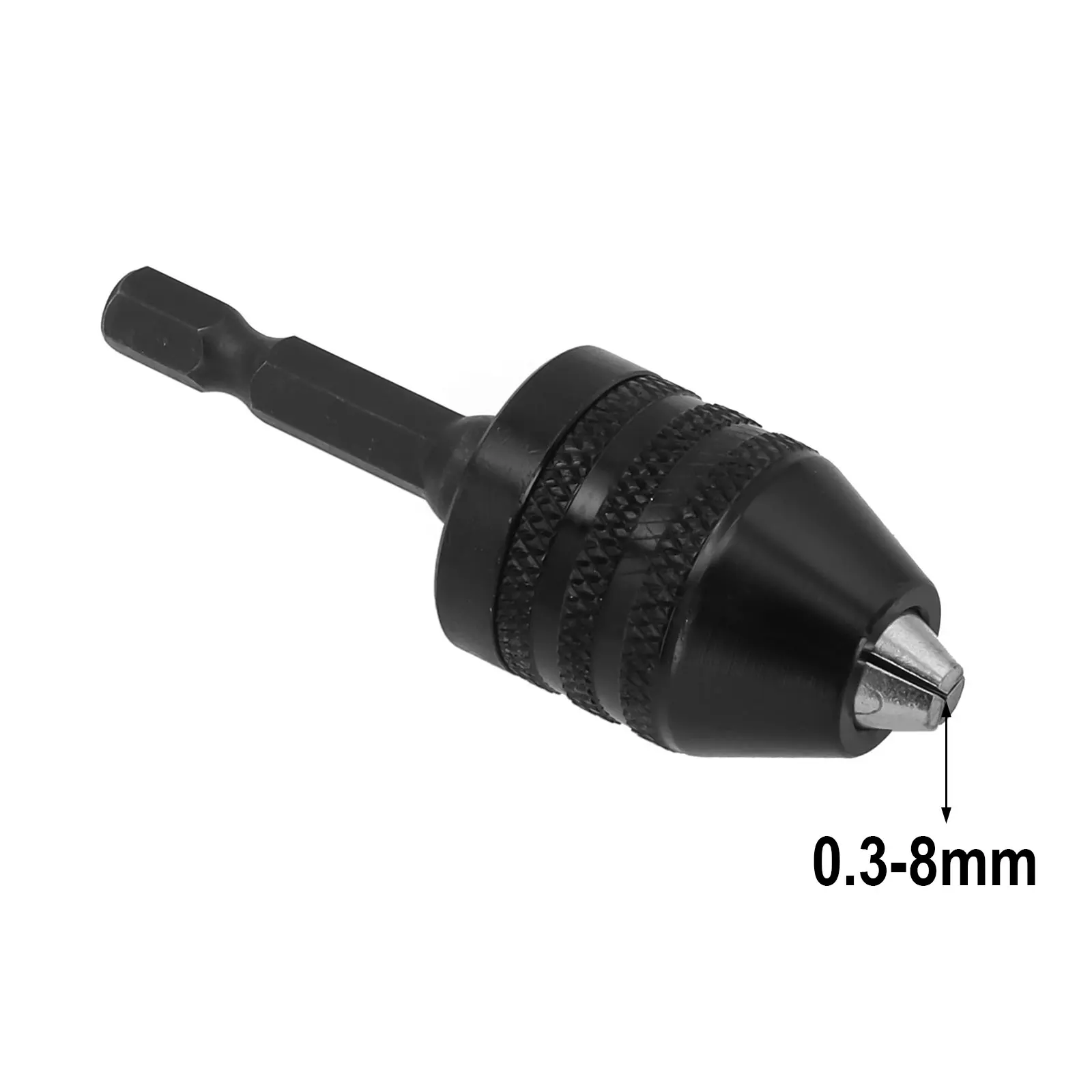 

Drill Bit Adapter Hex Shank Drill Bit DIY Projects Easy Bit Changes Instantly Converts Drivers Locks Onto Drill Bits