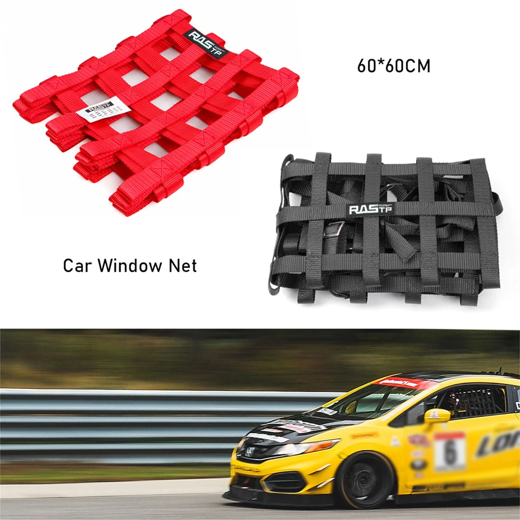

Nylon Racing Car Window Net Mounting Kit Equipment Upgrading Parts