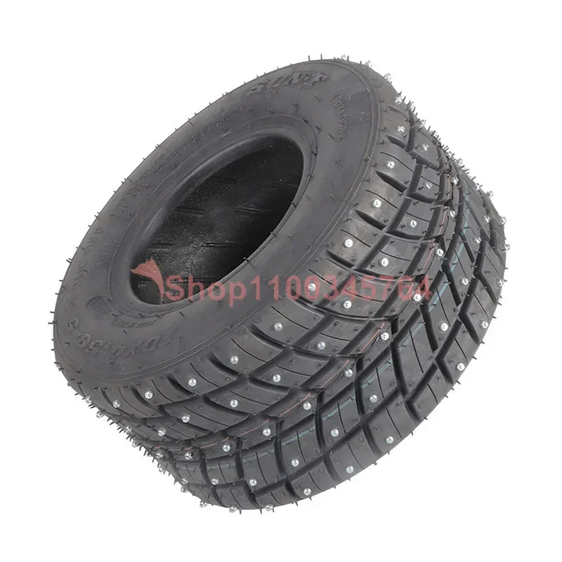 

Полевые шины для картинга. Передние 10x4,50-5 и задние шины для дождя 11x7,10-5 дюймов. Вакуумные шины подходят для аксессуаров для дрифт-карт.