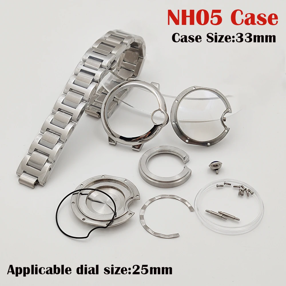 33mm-nh05-women's-case-sapphire-glass-suitable-for-nh05-nh06-automatic-mechanical-movement-blue-balloon-watch-accessories