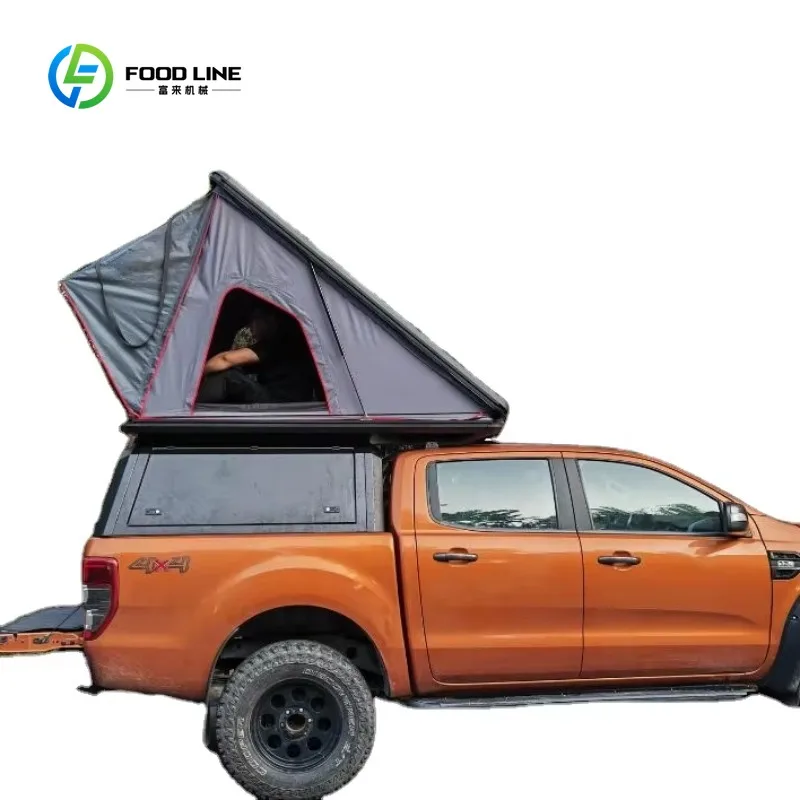 Customized Waterproof Pickup Truck Canopy Pop-Up Tent Hard Top for Off-Road Camping