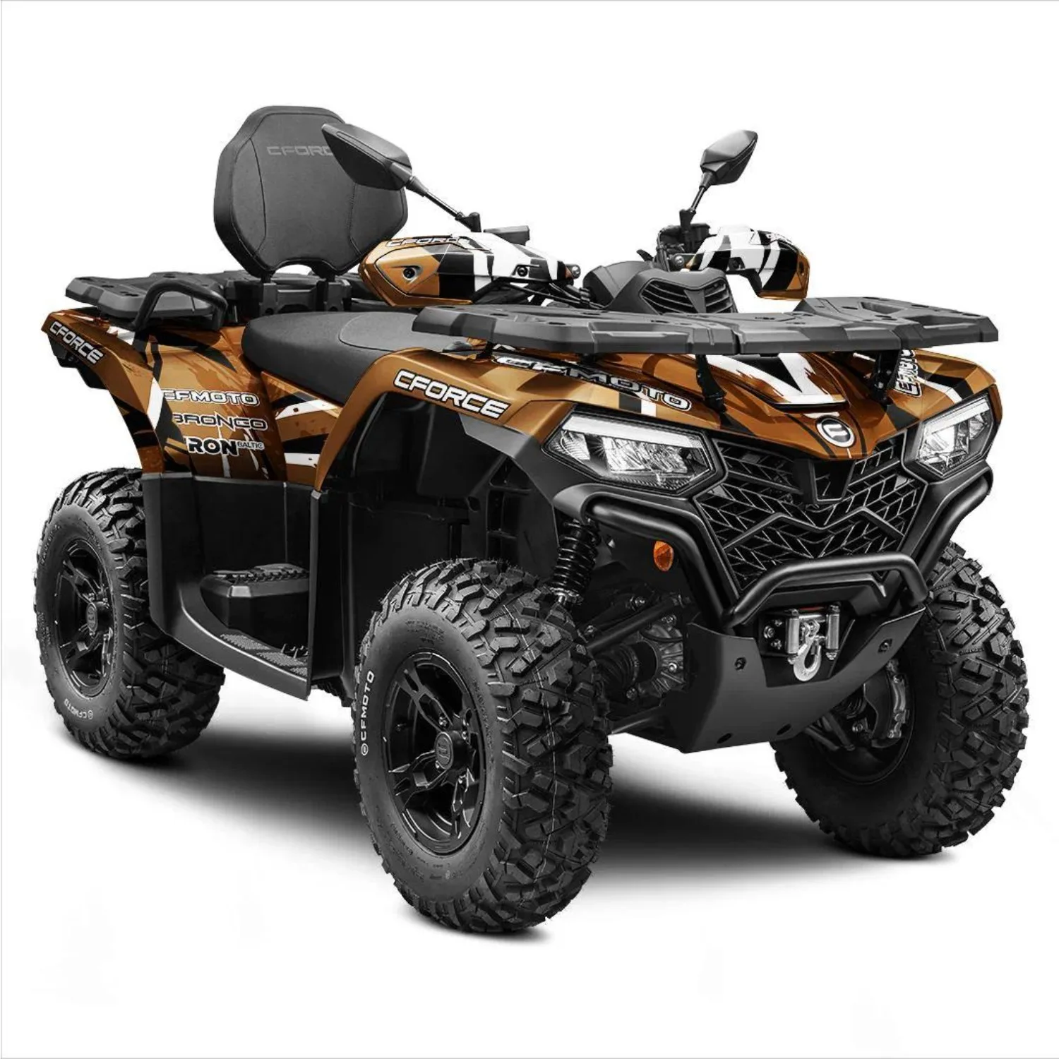 Body Fairing Sticker Decals Protective Quads / Atv 4x4 Full Graphic Kit For CFMOTO CFORCE 400+450+500+520 2022-2026 Design-39