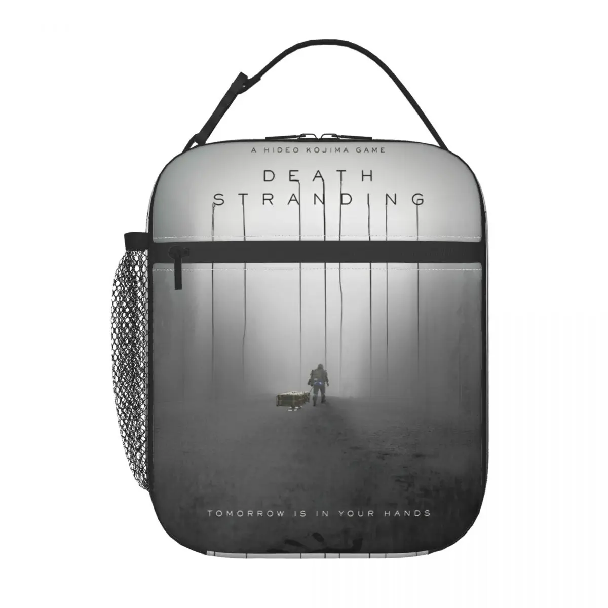 

Death Stranding Изолированная сумка для обеда для видеоигр Мужчины Женщины ПК Геймер Контейнер для еды Сумки Портативный термохолодильник Ланч-боксы для путешествий
