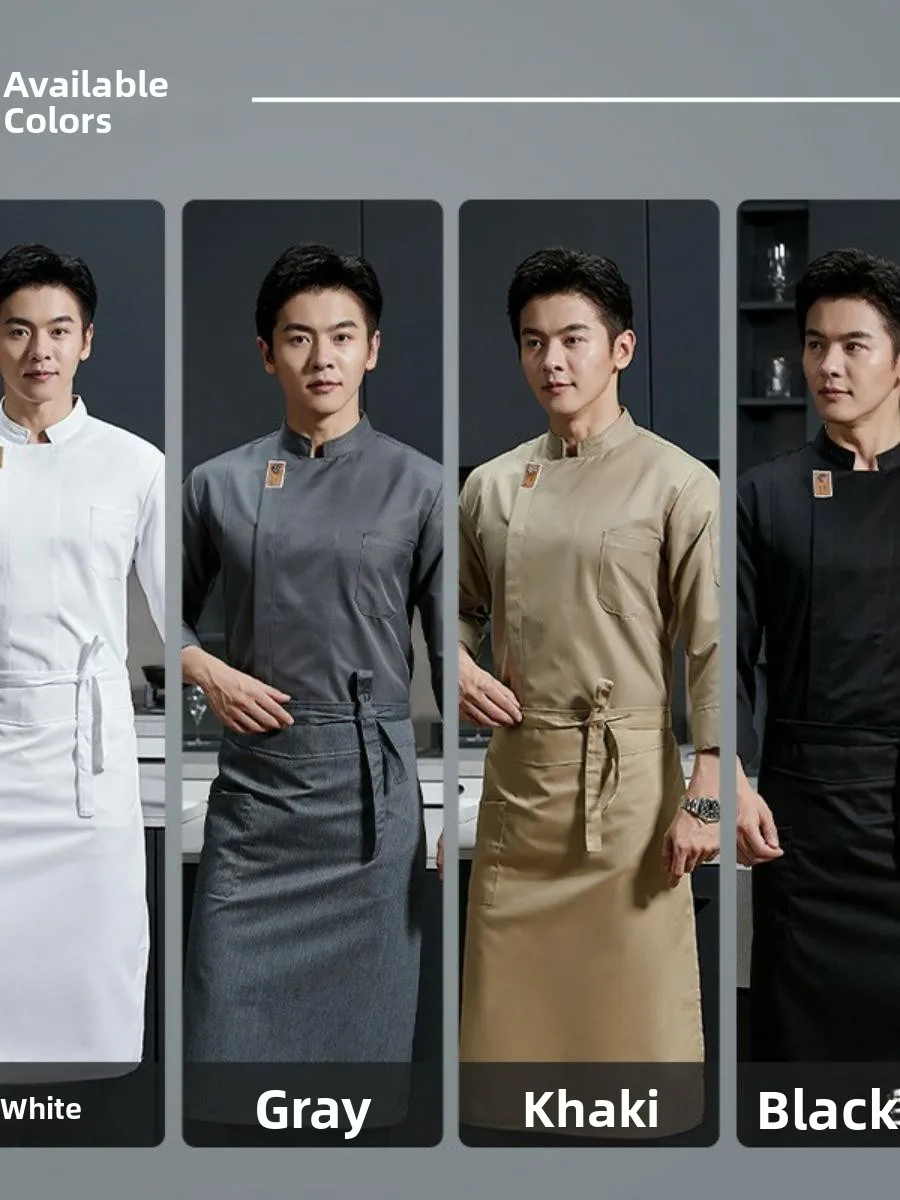 

Chef Work orm ort Sve Long Sve Restaurant Kitchen orms M Chef Apparel Autumn Winter Restaurant Workwear