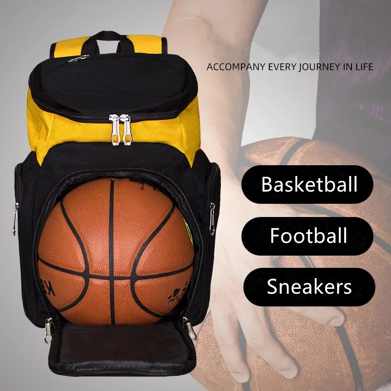 Customize Pattern Basketball Bag Soccer Ball Backpack Multifunctional Volleyball Bags High Capacity Training Football Equipment