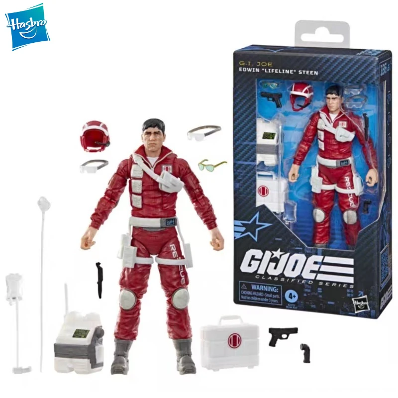 

【Предзаказ в марте 2026】Новый оригинальный Hasbro G.I. Фигурка Joe Classified Series EDWIN LIFELINE STEEN, модель, подарок