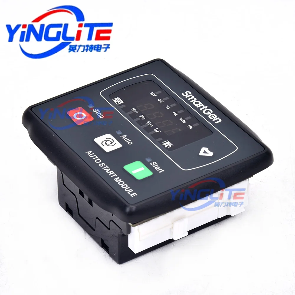 MGC120 Small Generator Set Controller with LED Display, Automatic Start/Stop, and ATS Switching Control Panel
