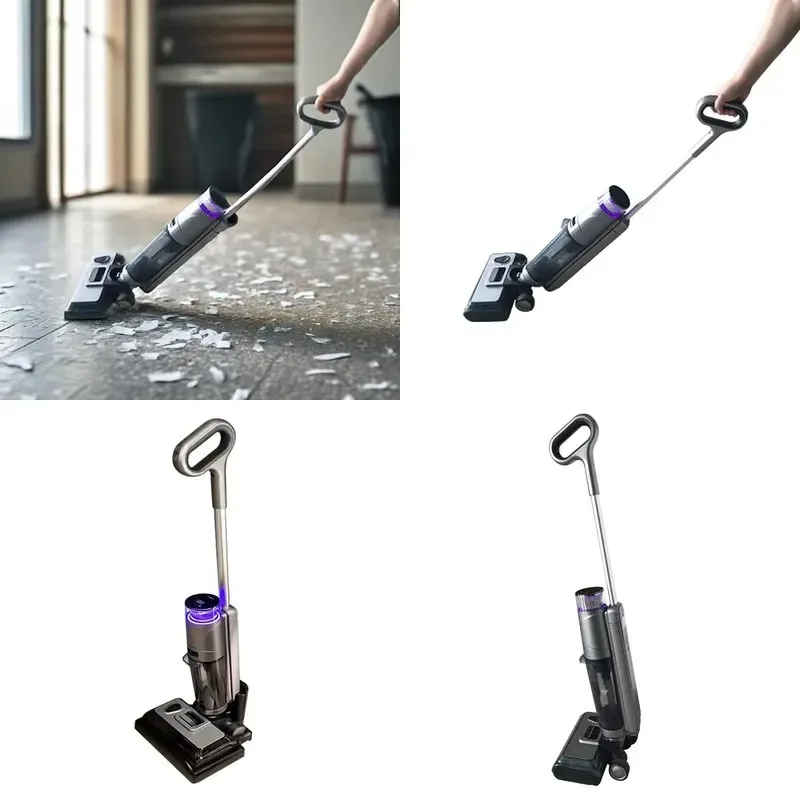 Autonomous Household Battery Electric Floor and Carpet Washer with Dirty Water Dispenser Brushless Motor