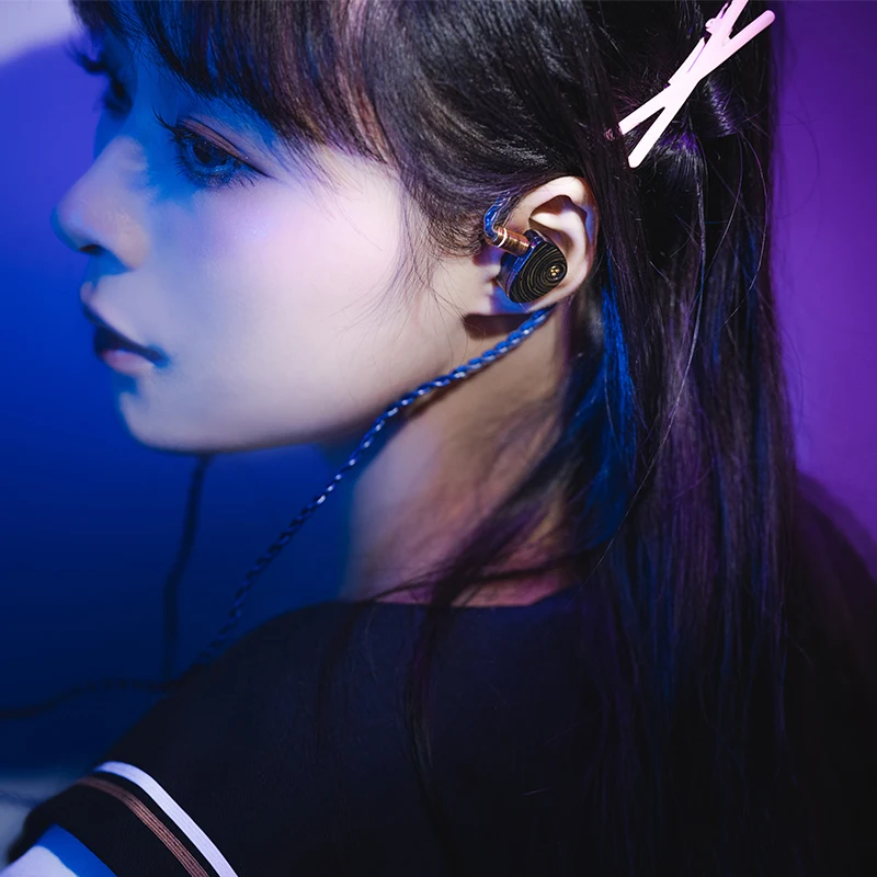 سماعة أذن MoonDrop Starfield2 IEM Starfield II الديناميكية داخل الأذن Starfield 2 مع كابل قابل للفصل