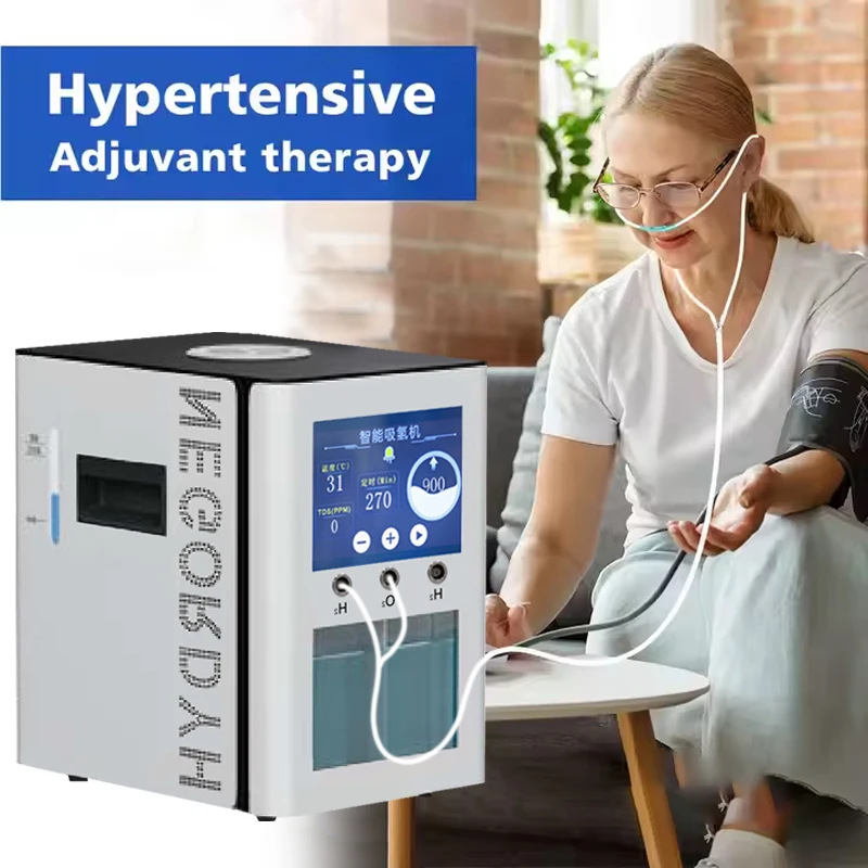 Hydrogen Inhalation Machine Water Generator 900ml 1200ml 1500ml 1800ml Double Outlet Electrolysis Hydrogen Making Machine