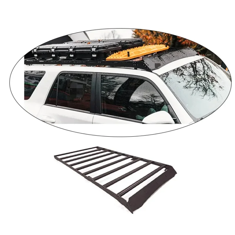 

2010-2022 Aluminium 4x4 Accessories Pickup Lage Rack Truck Roof Rack for 4runner Roof Rack