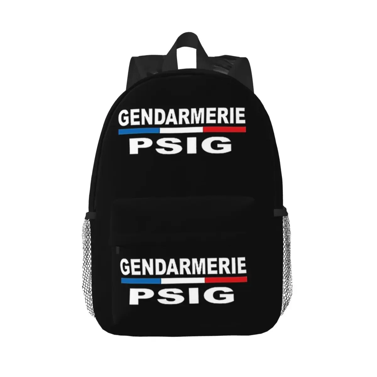 Psig Gendarmerie Patch Backpacks Teenager Bookbag Fashion Students School Bags Travel Rucksack Shoulder Bag Large Capacity